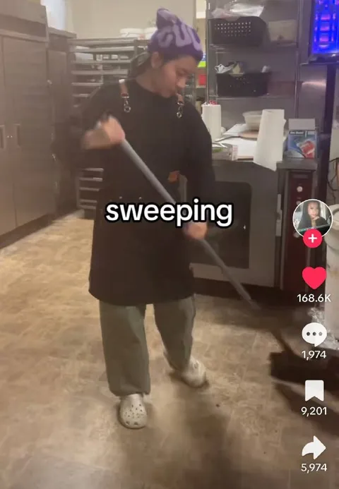 Sweeping at Work