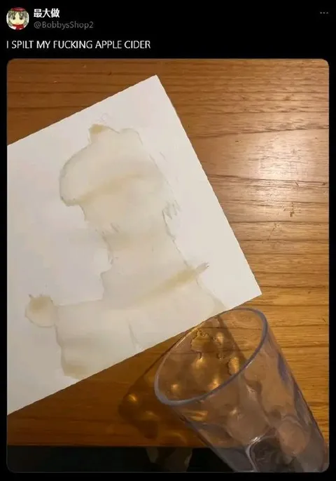 Spilt Apple Cider Disaster
