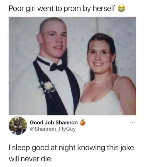 Prom Date Joke Never Dies