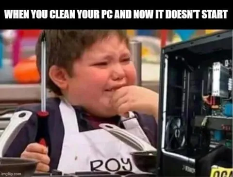 Cleaning PC Made It Worse