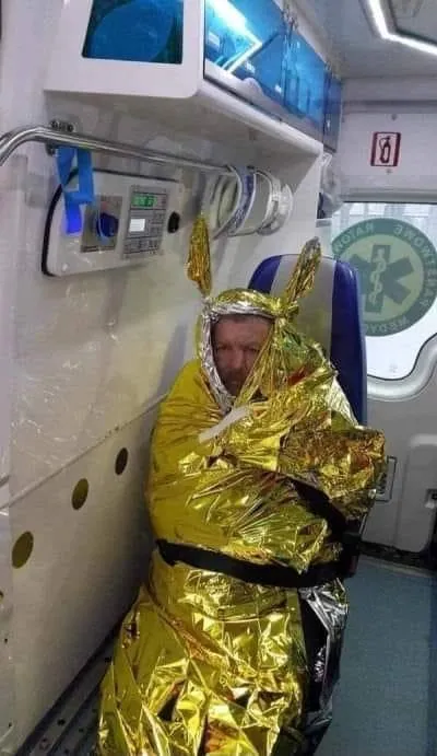 Пациент в золотом одеяле