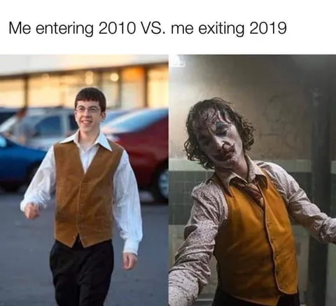 Entering 2010 vs Exiting 2019