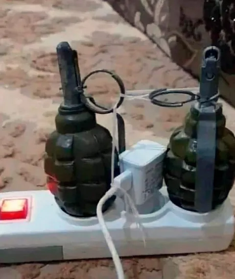 Гранаты на зарядке