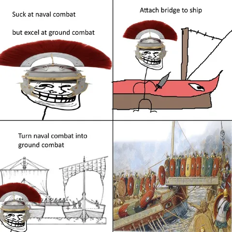 Turn Naval Combat Into Ground Combat