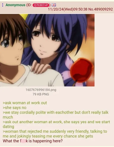 Suddenly Friendly After Rejection