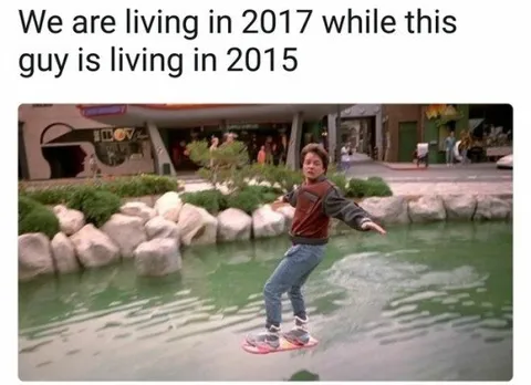 Living in 2017, Hoverboarding in 2015