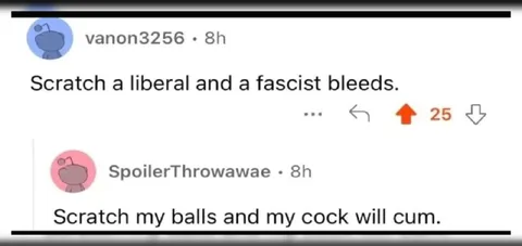 Scratch a Liberal, Fascist Punchline
