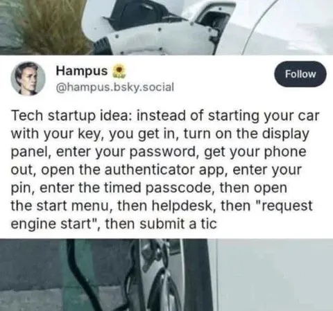 Overcomplicated Car Startup