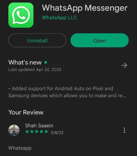 The Entire WhatsApp Review