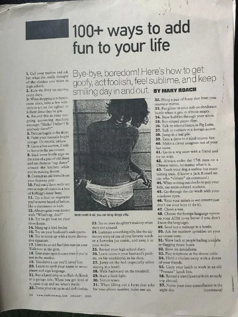 100+ Ways to Add Fun to Your Life