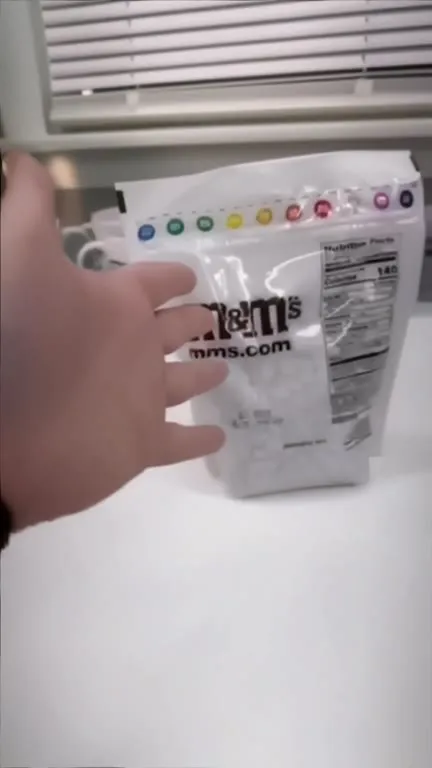 All-White M&M’s Surprise