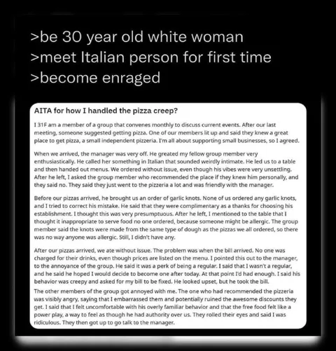 AITA for Handling the Pizza Creep?