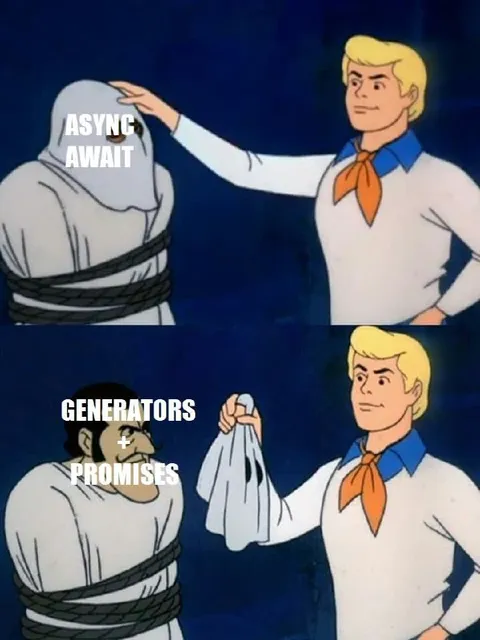 Async Await vs Generators Promises