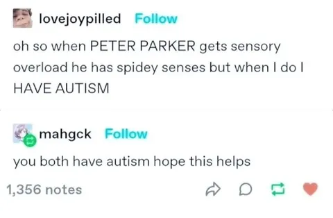 Peter Parker Sensory Overload