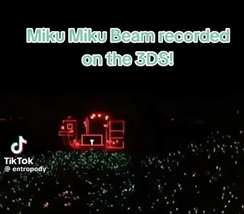 Miku Miku Beam on 3DS