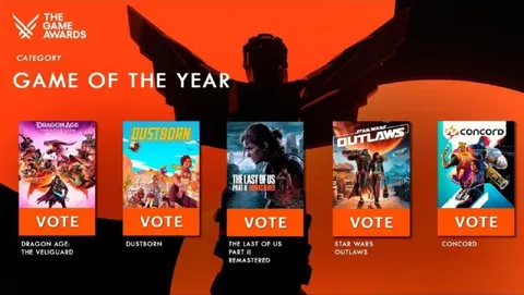 The Game Awards Game of the Year Nominees