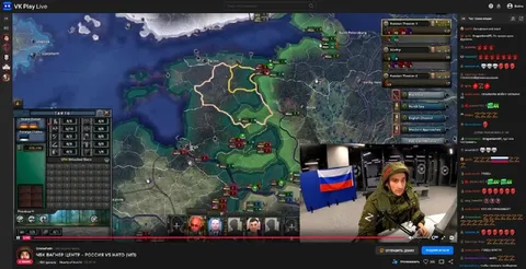 Россия против НАТО в Hearts of Iron