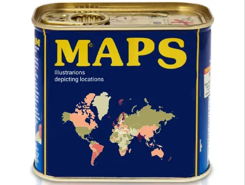 Maps in a Mars Can