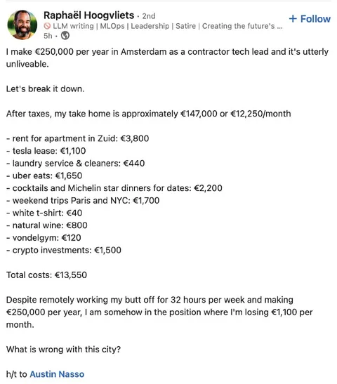 LinkedIn Salary Breakdown Fail