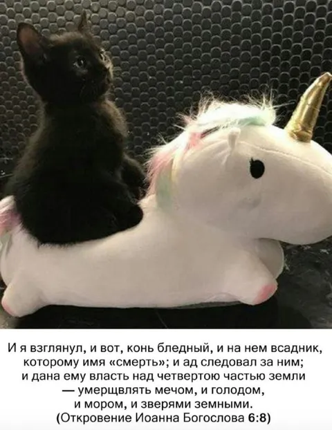 Смерть верхом на единороге