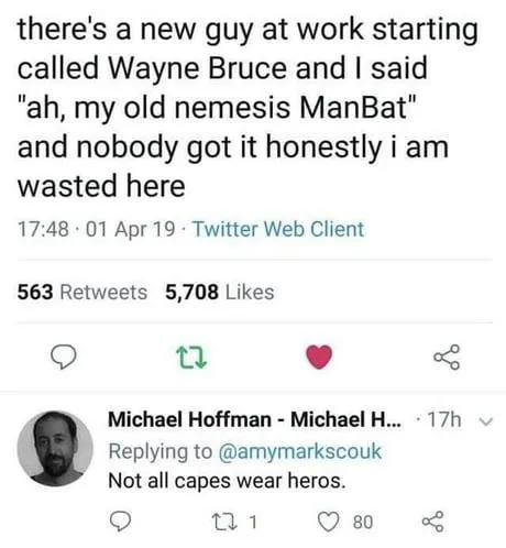 Wayne Bruce Meets ManBat