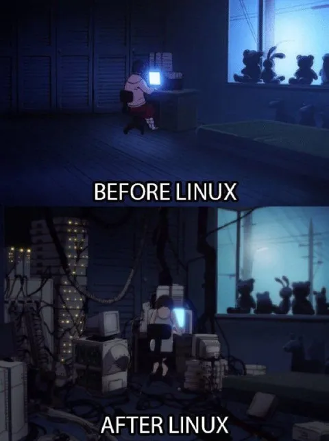 Before and After Linux
