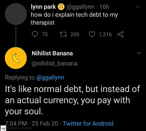 Paying Debt With Your Soul