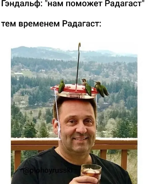 Радагаст уже помогает