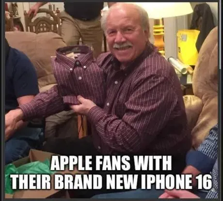 Apple Fans With iPhone 16