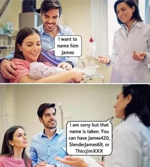 The Baby Name Is Taken