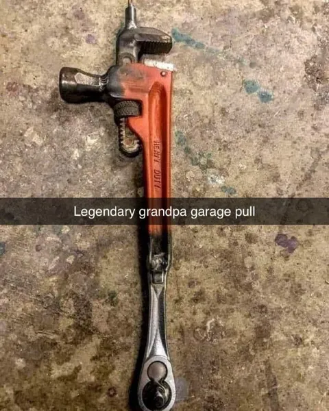 Legendary Grandpa Garage Pull