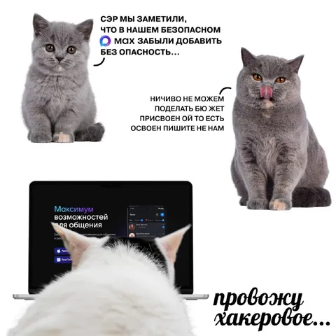 Безопасность забыли добавить