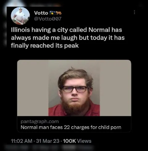 Illinois Normal City Reaches Its Peak