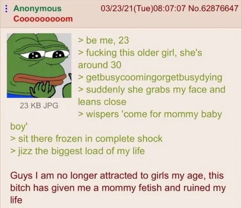 Mommy Fetish Ruined My Life
