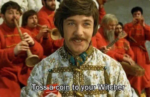 Toss a Coin to Your Witcher