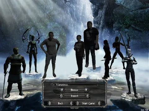 Fantasy Character Selection Chaos