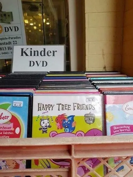 Happy Tree Friends Kinder DVD