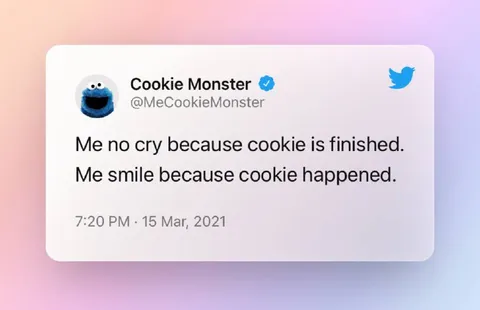 Cookie Is Finished, Cookie Happened
