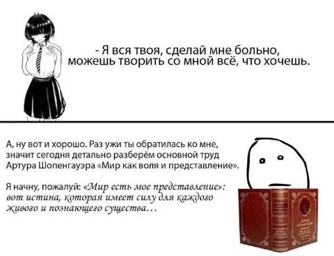 Сделай мне больно Шопенгауэром