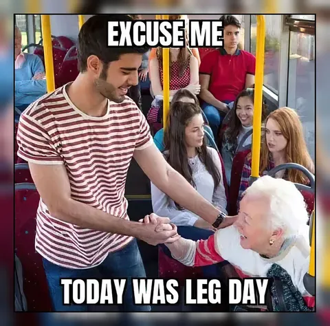 Today Was Leg Day