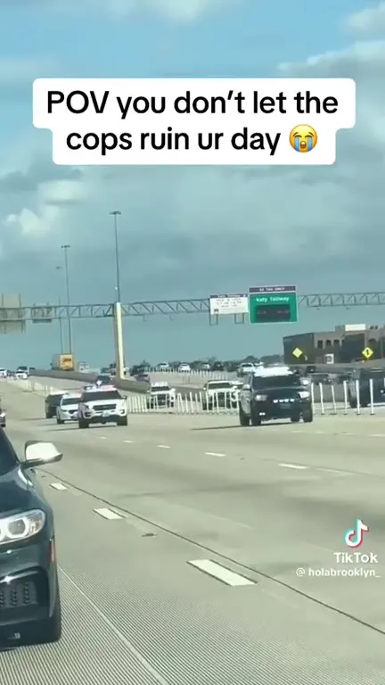 POV you don’t let the cops ruin your day