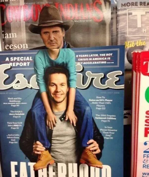 Harrison Ford Carries Mark Wahlberg