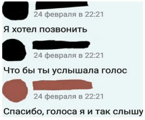 Спасибо, голоса я и так слышу