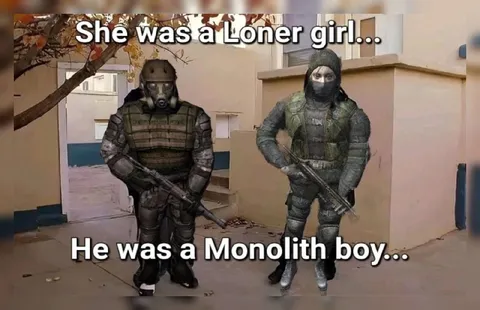 Loner Girl and Monolith Boy