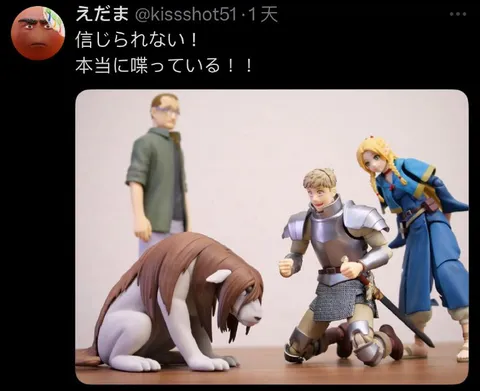 本当に喋っている犬
