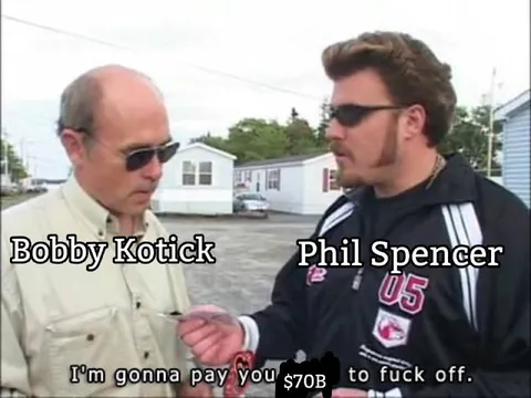 I'm gonna pay you to fuck off