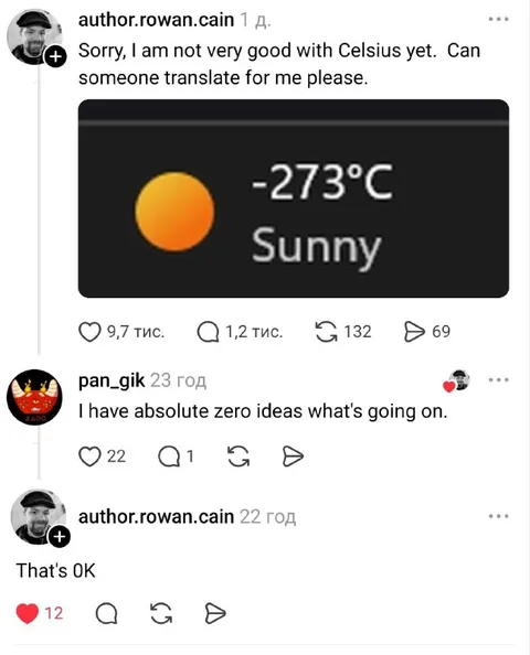 Absolute Zero Weather Forecast