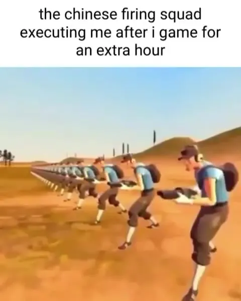 Chinese Firing Squad After One More Hour