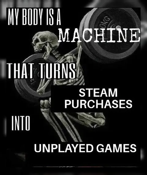 Skeleton Turns Steam Purchases Into Unplayed Games
