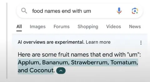 AI Makes Up Fruit Names